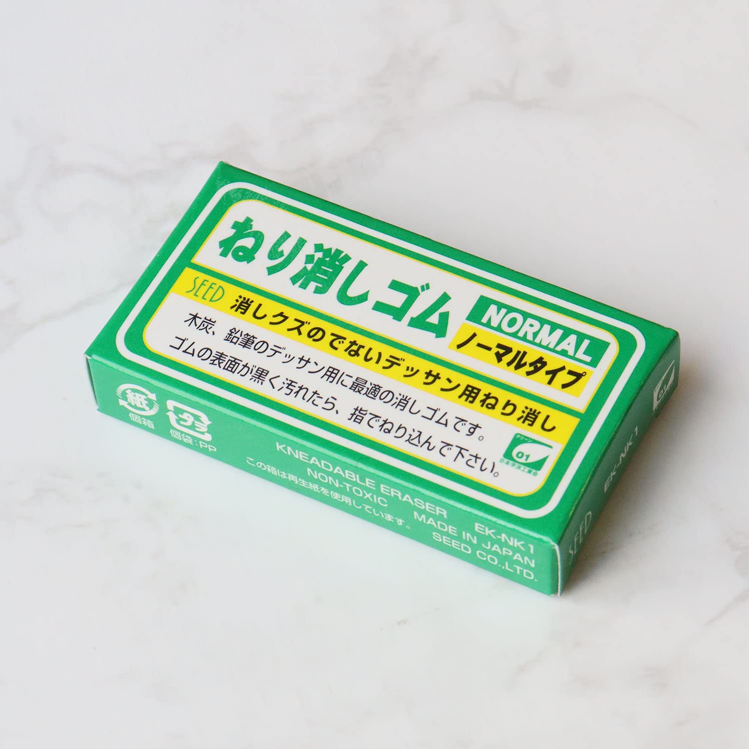 Amazon.co.jp: SEED ねり消しゴム デッサン用 ノーマルタイプ 23g EK